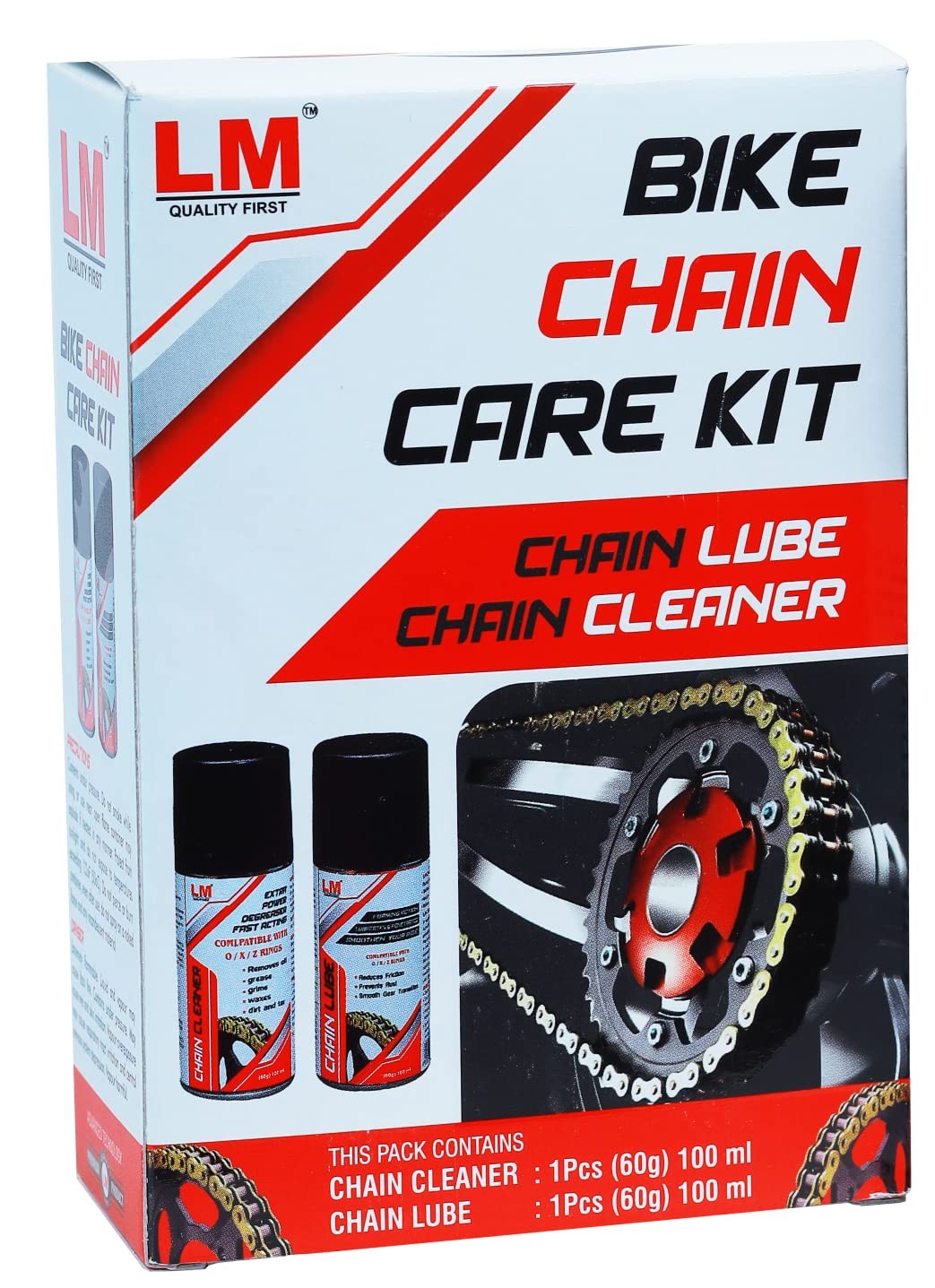 Chain Lube 100 ml and Chain Clean 100 ml