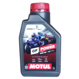 Motul Moto GP Power 10W30 Fully Synthetic 4-Stroke Motorcycle Engine Oil – 1LTR