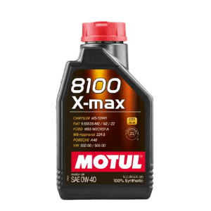 Motul 8100 X-max 0W40 API SN Fully Synthetic Gasoline and Diesel Engine Oil (1 L)