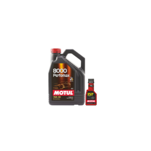 Motul 8000 Performax 5W30 3.5L + 250ml Engine Flush Combo