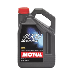 Motul 4000 15W40 5L and System Clean Combo