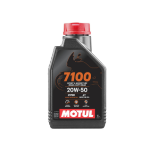 Motul 7100 4T 20W50 100% Synthetic Motorcycle Engine Oil - 1 Liter