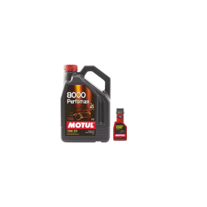 Motul 8000 Performax 0W20 3.5L + 250ml Engine Flush Combo