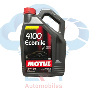 Motul 4100 EcoMile SAE 5W30 -3.5L API SM/CF Semi Synthetic Engine Oil for Petrol,Diesel,CNG & LPG Cars (3.5 L)
