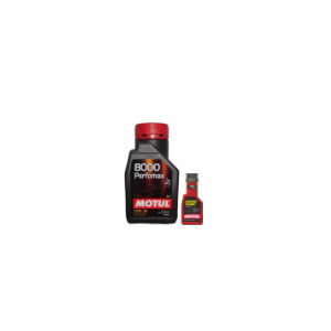 Motul 8000 Performax 5W30 500ML + 250ml Engine Flush Combo