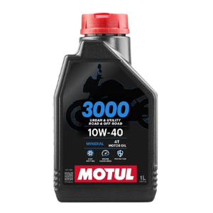 MOTUL 3000 4T Plus 10W40 Engine oil 1000ML
