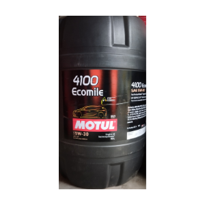 Motul 4100 Ecomile 5W30 - 50 Litre Drum Fuel Economy Engine Oil for Garages & Fleets