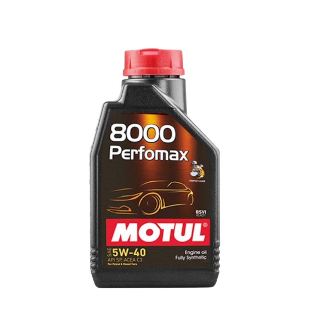 Motul 8000 Perfomax 5W40 (1L) Fully Synthetic Engine Oil