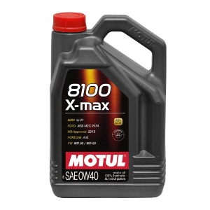 Motul 8100 X-max 0W40 API SN Fully Synthetic Gasoline and Diesel Engine Oil (4000 ml)