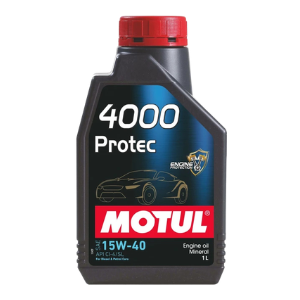 MOTUL 4000 Motion Plus SAE 15W-40 Mineral Engine Oil for SUV (1 L)